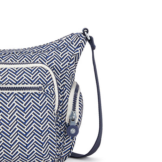 Kipling Gabbie Small Printed Crossbody Väska Grå | SE 2069OK